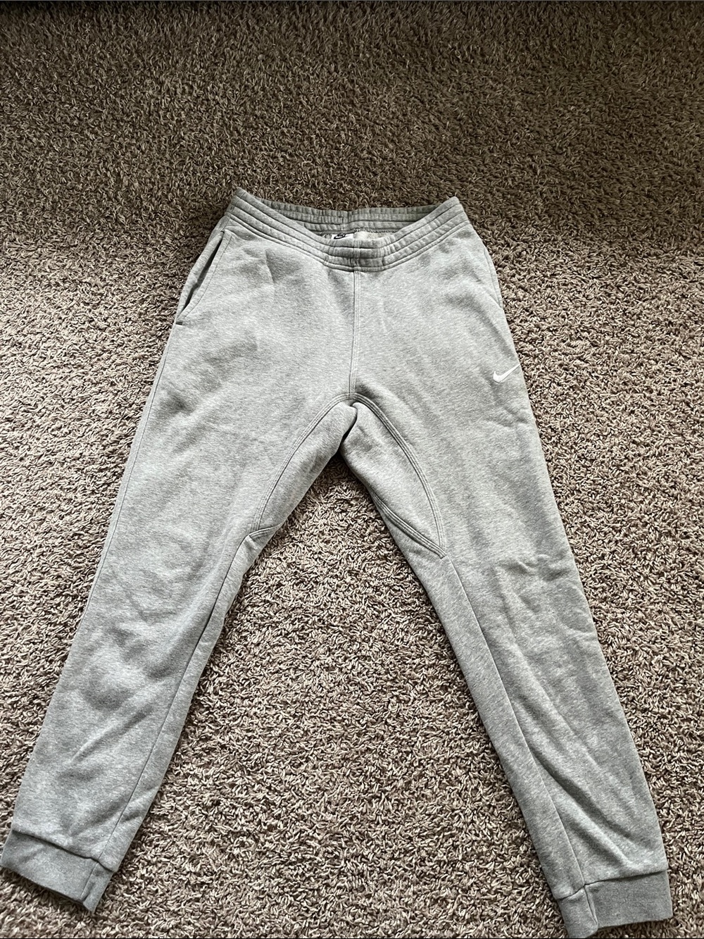 Nike Light Gray Men's Jogger Sweatpants